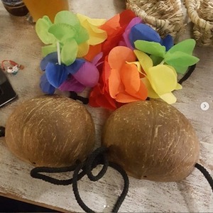 코코넛브라/쓸데없는 쓸모없는 생일 선물 교환식