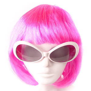 단발머리가발 핑크