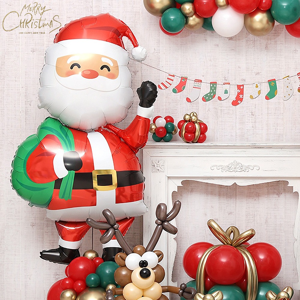 GRABO 크리스마스 은박 스페셜딜리버리팩 초대형 산타 1.5m 장식